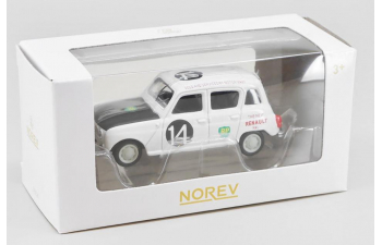 RENAULT 4 East African Safari #14 (1962), white / black