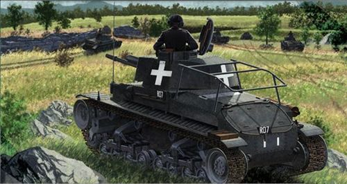Сборная модель Танк Pz.bef.wg 35(t)