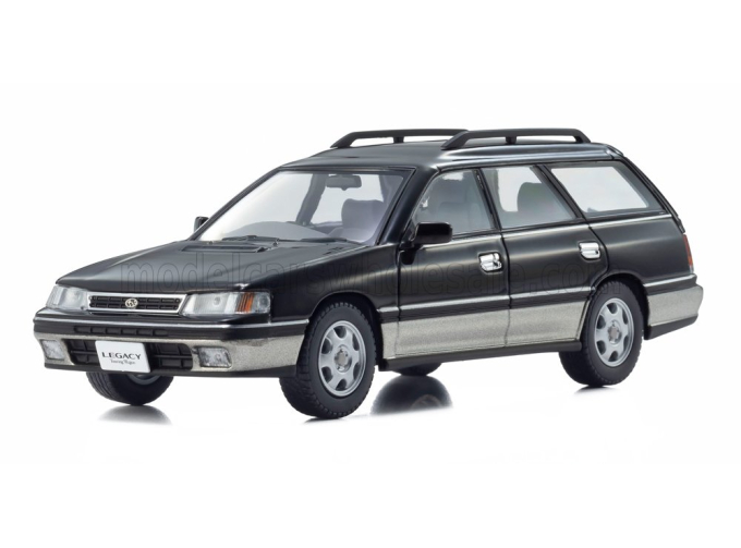 SUBARU LEGACY TOURING SW Station Wagon GT (2001), black/silver