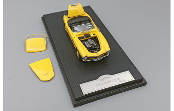 BMW 507 (1957) Hardtop Roadster, yellow
