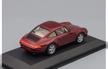 PORSCHE 911 1994, red metallic