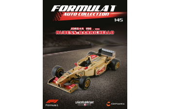 JORDAN F1 196 Puegeot №11 Season (1996) Rubens Barrichello, Gold