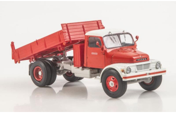 PRAGA S5T-3 самосвал, красно-белый