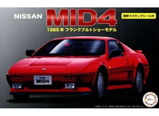 Сборная модель Nissan MID4 with Window Frame Masking