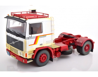 VOLVO F1220 (1977), white/rot