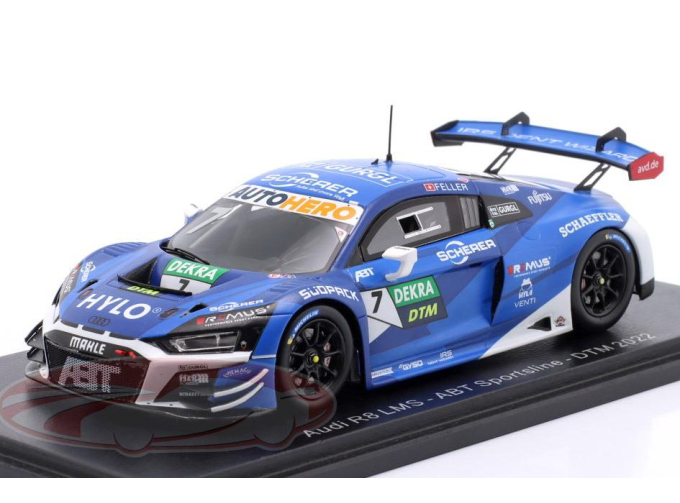 AUDI R8 LMS GT3 #7 DTM ABT Sportsline Ricardo Feller (2022)