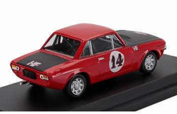 LANCIA Fulvia Hf Coupe №14 Rally Montecarlo (1966) Sandro Munari - Georges Harris, Red Black