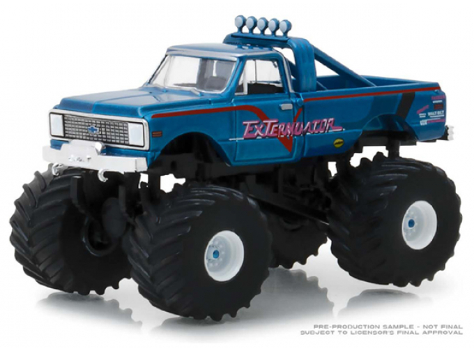 CHEVROLET K-10 "ExTerminator" Bigfoot 1972 Blue