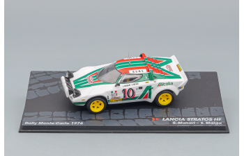 LANCIA Stratos HF #10 S.Munari - S.Maiga, white / green