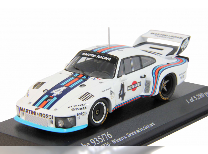 PORSCHE 935 6h Watkins Glen Martini Winners: Stommelen / Schurti (1976), white