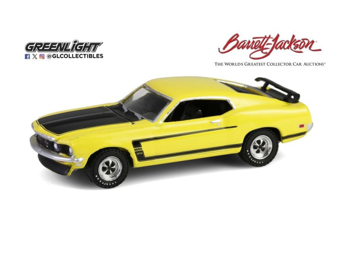 FORD Mustang Boss 302 (Scottsdale 2024) (1969), Bright Yellow