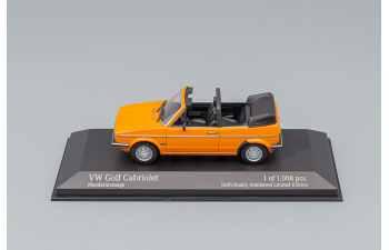 VOLKSWAGEN Golf I Cabriolet (1980), orange