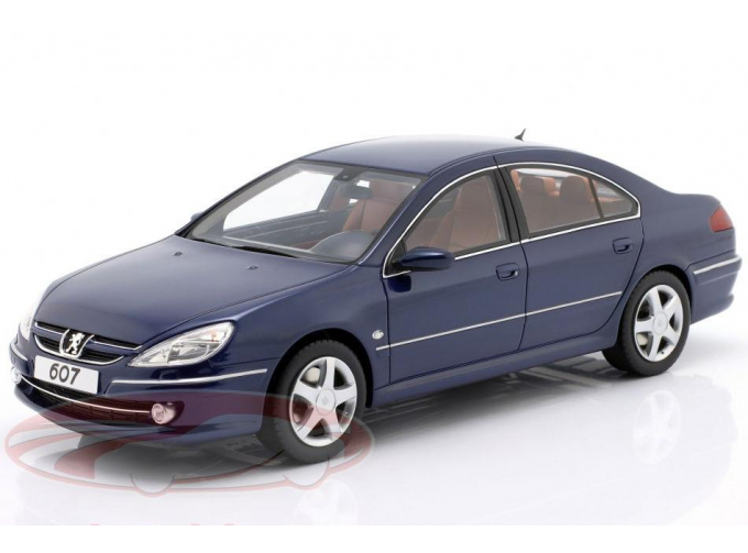 PEUGEOT 607 3.0 V6 Phase 2 (2008), Montebello blue