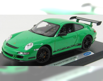 PORSCHE 911 997 Gt3rs (2010), Green Black