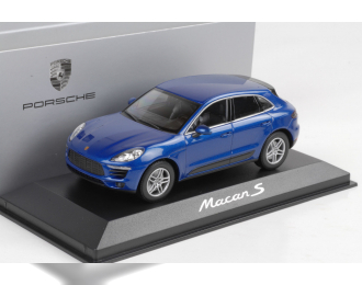 PORSCHE Macan S 2013 Blue