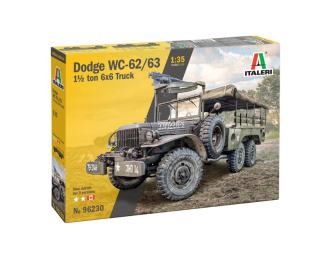 Сборная модель DODGE Wc-62/63 Truck 6x6 Military 3-assi 1945
