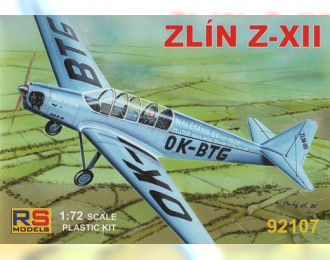 Сборная модель Zlin Z-XII