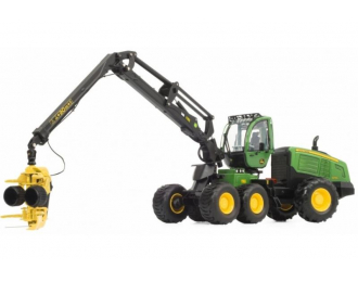 JOHN DEERE 1270 8w Harvester - Abbattitrice Alberi, Green Yellow