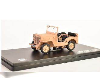 JEEP Willys CJ3B Cabriolet (1953), desert sand