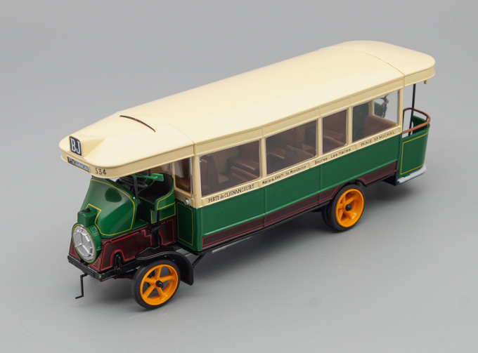 SCHNEIDER H Autobus France (1916), Green Cream