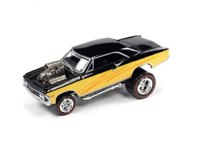 CHEVROLET Chevelle Zinger (1966), black/yellow