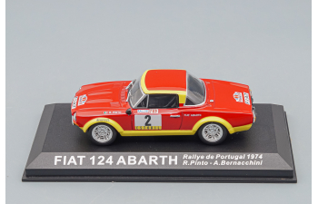 FIAT ABARTH 124 Rally #2 Pinto/Bernacchini победитель Rally Portugal 1974