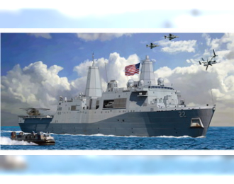 Сборная модель USS LPD-22 San Diego