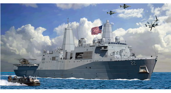 Сборная модель USS LPD-22 San Diego