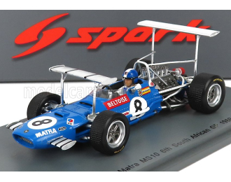MATRA SIMCA - F1 MS10 N 8 6th South African GP (1969) Jean Pierre Beltoise