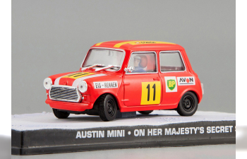 AUSTIN Mini On Her Majestys Secret Service (1969), red