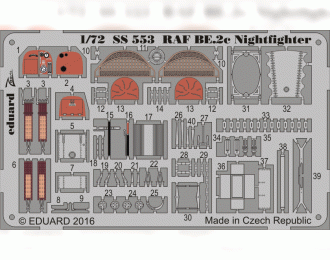 Фототравление для RAF BE.2c Nightfighter