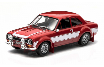 FORD Escort RS 2000 (1974), red with white stripes