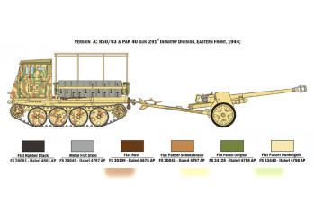 Сборная модель Тягач RSO/03 with PAK 40