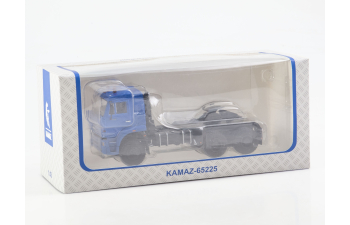 КАМАЗ 65225 седельный тягач, синий