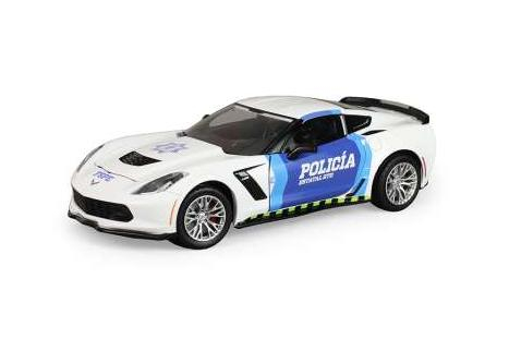 CHEVROLET Corvette Z06 Coupe, Policia Estatal GTO (Guanajuato) (2019), white / blue