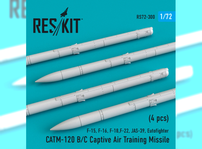 Практическая управляемая ракета CATM-120B/C (4 шт.)