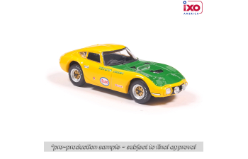 TOYOTA 2000GT Yatabe Speed Trials (1966), yellow / green