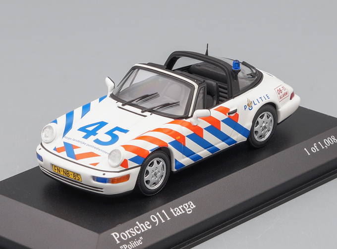 PORSCHE 911 Targa "Politie" (1991), white