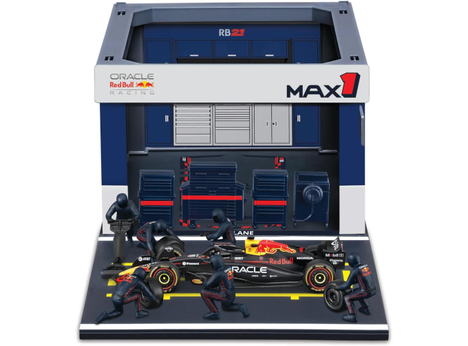 RED BULL RB21 #1 Max Verstappen, Pit Pass Set (2025)