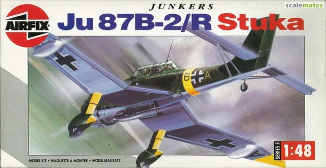 Сборная модель Junkers Ju 87B-2/R Stuka