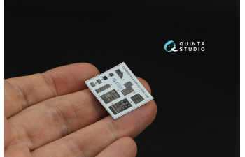 3D Декаль интерьера кабины AH-6J/MH-6J Little Bird (ICM)