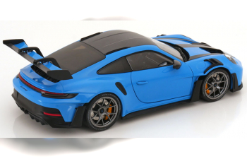 PORSCHE 911 (992) GT3 RS Weissach Package (2024), light blue carbon