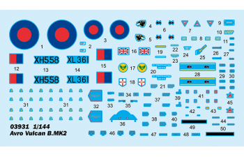 Сборная модель Avro Vulcan B.Mk.2