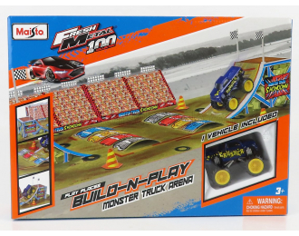 ACCESSORIES Diorama - Set Build Monster Truck Arena, Grey Blue