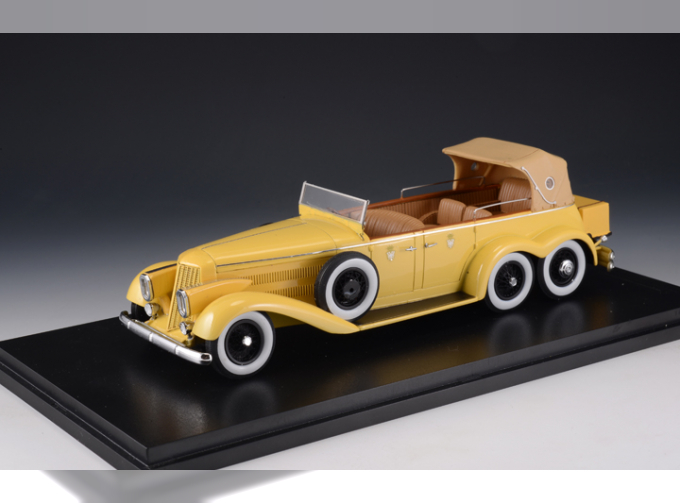 HISPANO Suiza H6A Victoria Town Car Cabriolet (закрытый) 1923 Yellow