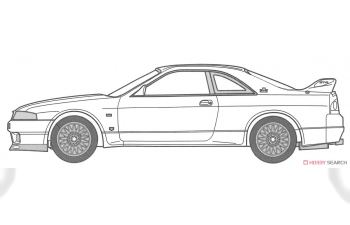 Сборная модель Wangan Midnight Nissan Skyline GT-R (R33) RGO