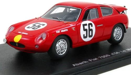 Abarth Fiat 700S No 56 Le Mans (R.Masson – T.Zeccoli) 1962