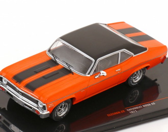 CHEVROLET Nova SS Coupe (1971), orange/black