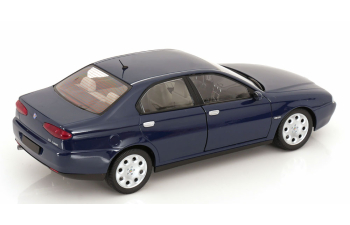 ALFA ROMEO 166 2.0 Twin Spark (with Decals Comando Carabinieri - Comando Gdf E Civile) (1998) - Police (lampeggiante Applicabile Con Biadesivo - Flashing Light With Double-sided Tape), Blue