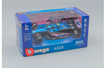 RENAULT F1 A523 Team Bwt Alpine F1 №10 Season (2023) Pierre Gasly, Blue Black Pink